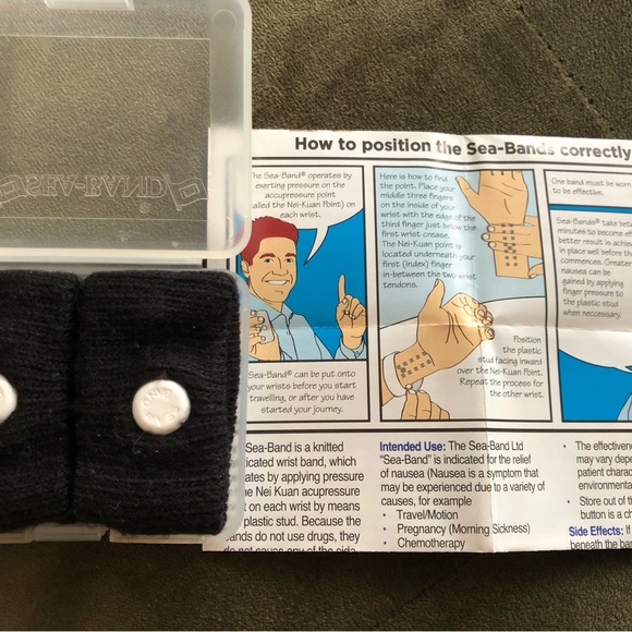 Sea Bands natural Nausea relief - Picture 2 of 2